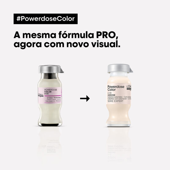 Ampola de Tratamento L'ore&aacute;l Professionnel Powerdose Vitamino Color